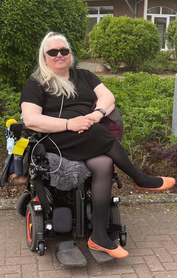 Susanne Steffgen im Grünen